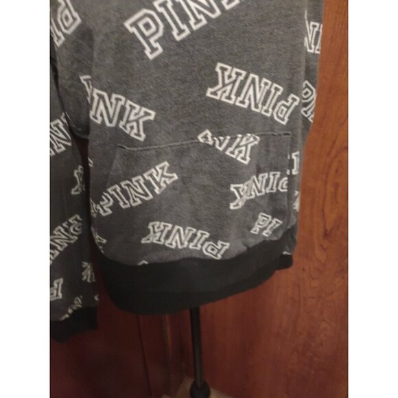 PINK Half Zip Pullover Size M - Picture 3 of 4